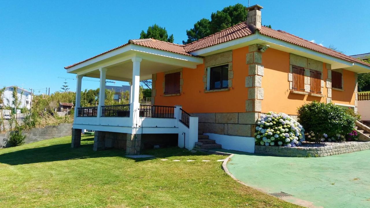 Chalet En Sanxenxo, Encima De La Playa Canelas Villa Exterior foto