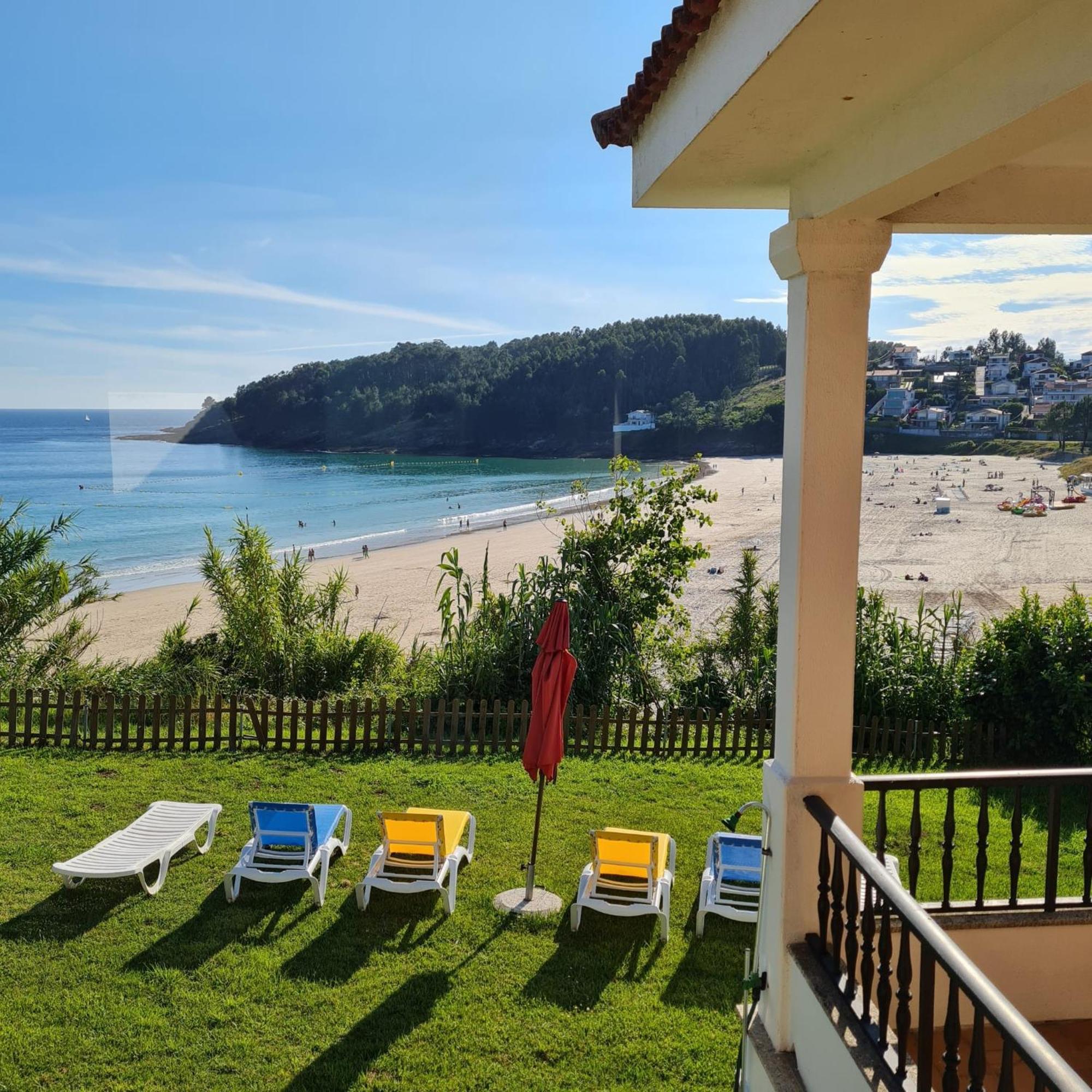 Chalet En Sanxenxo, Encima De La Playa Canelas Villa Exterior foto